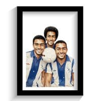 WBA | West Bromwich Albion | Regis | Cunningham | Batson Art Print