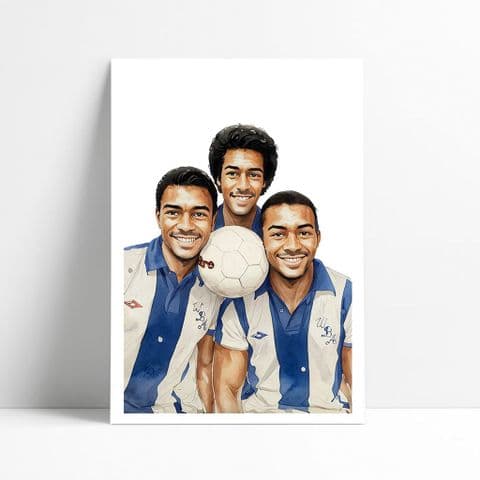WBA | West Bromwich Albion | Regis | Cunningham | Batson Art Print