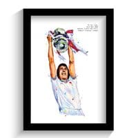 West Ham United | Billy Bonds FA Cup Art Print