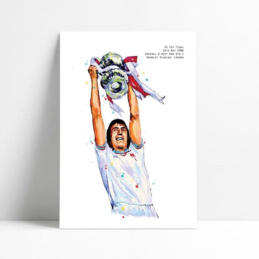 West Ham United | Billy Bonds FA Cup Art Print