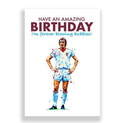 West Ham United Birthday Card | Billy Bonds