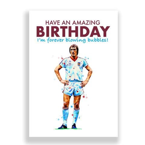 West Ham United Birthday Card | Billy Bonds