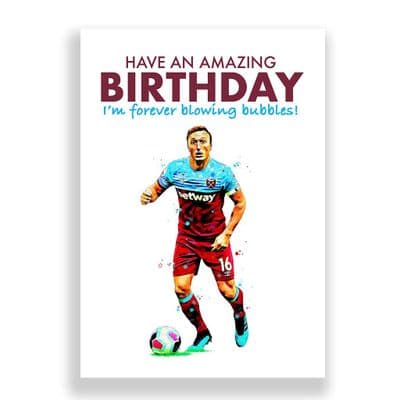 West Ham United Birthday Card | Mark Noble