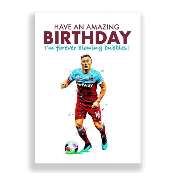 West Ham United Birthday Card | Mark Noble