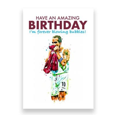 West Ham United Birthday Card | Paolo Di Canio