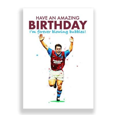 West Ham United Birthday Card | Tony Cottee