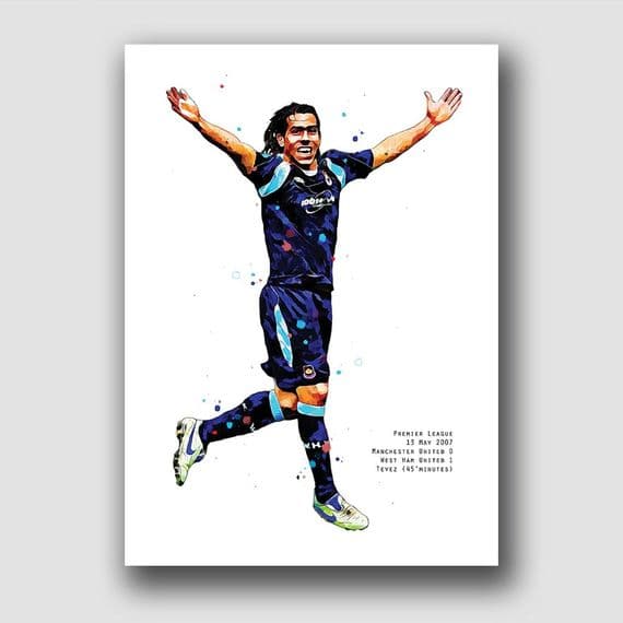 WEST HAM UNITED - CARLOS TEVEZ
