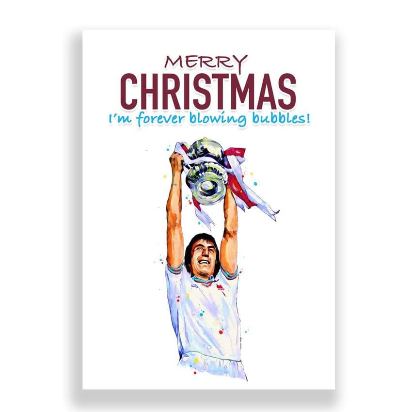 West Ham United Christmas Card | Billy Bonds