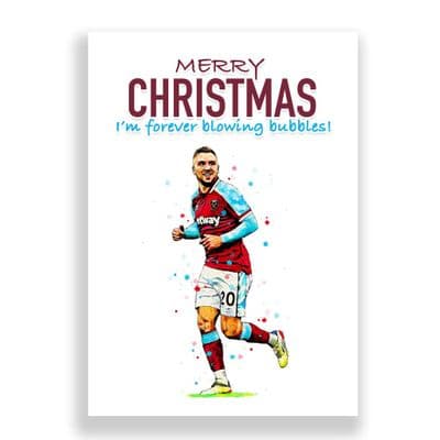 West Ham United Christmas Card | Jarrod Bowen
