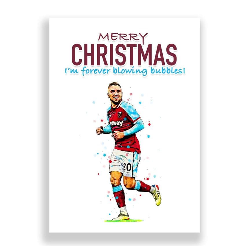 West Ham United Christmas Card | Jarrod Bowen