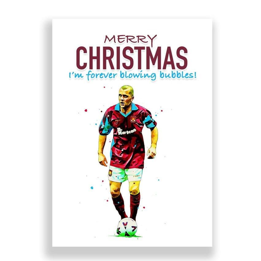 West Ham United Christmas Card | Julian Dicks