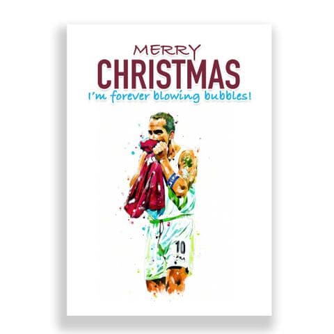 West Ham United Christmas Card | Paolo Di Canio