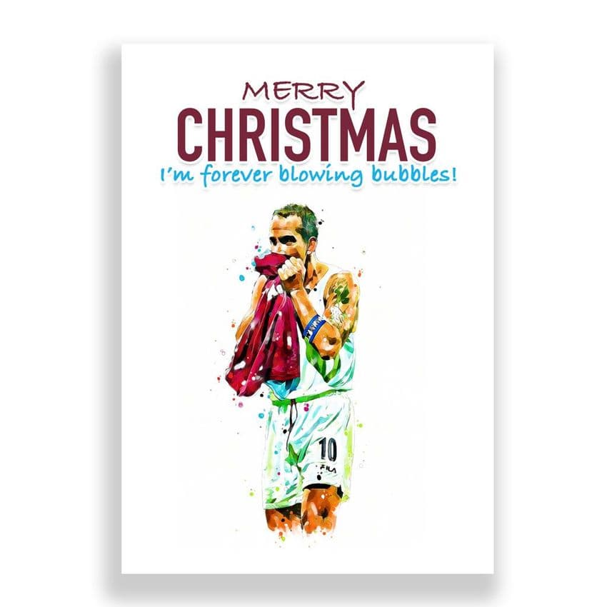 West Ham United Christmas Card | Paolo Di Canio