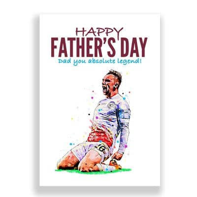 West ham United Father's Day Card | Jarrod Bowen