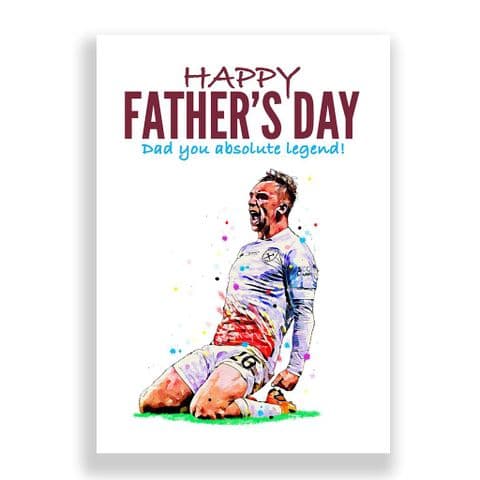 West ham United Father's Day Card | Jarrod Bowen
