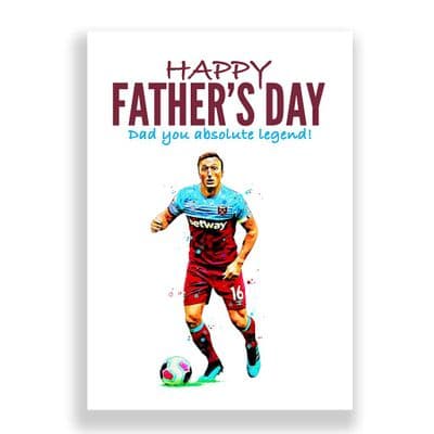 West ham United Father's Day Card | Mark Noble