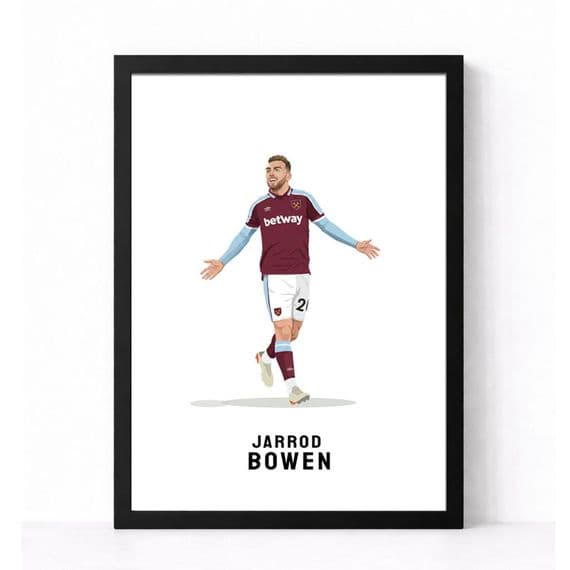 West Ham United Print | Jarrod Bowen