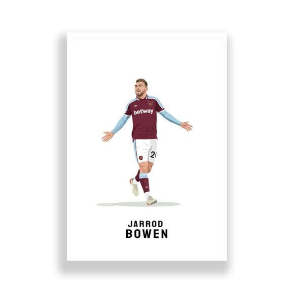 West Ham United Print | Jarrod Bowen