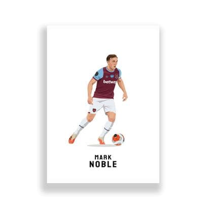 West Ham United Print | Mark Noble.