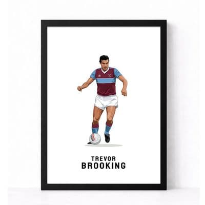 West Ham United Print | Trevor Brooking