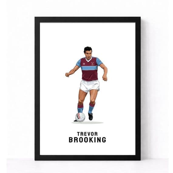 West Ham United Print | Trevor Brooking