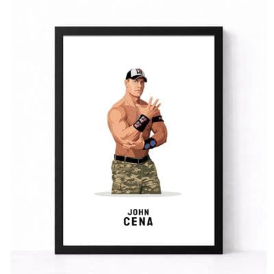 Wrestling Print | Jon Cena