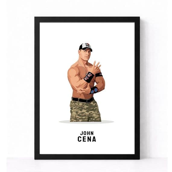 Wrestling Print | Jon Cena