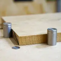 Large Bench Dogs x 2 (Stainless Steel)