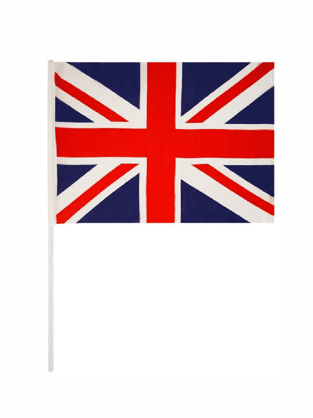 Union Jack Plastic Hand Held Flag