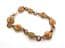 Antique Venetian Glass Floral Bead Detailed Bracelet