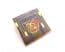 Large Cloisonne Rennie Mackintosh Style Design Glasgow Rose Flower Detailed Scarf Clip