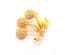 Retro Cherry Berry Fruit And Leaf Design Rhinestone Detailed Brooch