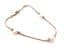 Sterling Silver And Cultured Pearl Minimalist Style Adjustable Length Bracelet