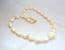 Vintage Abstract Mother Of Pearl Shell Beaded And Rose Quartz Short Length Necklace,