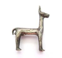 Vintage Alva Studios Llama Alpaca Design Modernist Aztec Mayan Inca Style Brooch