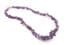 Vintage Amethyst Gemstone Chip Short Length Necklace