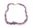 Vintage Amethyst Gemstone Chip Short Length Necklace