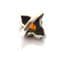 Vintage Art Deco Revival Style Sterling Silver, Marcasite Onyx And Amber Set Gemstone Ring