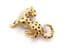 Vintage Attwood And Sawyer Rhinestone And Enamel Detailed Leopard Design Brooch