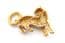 Vintage Attwood And Sawyer Rhinestone And Enamel Detailed Leopard Design Brooch