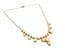 Vintage Aurora Borealis And Pale Yellow Rhinestone Set Choker Necklace