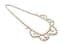 Vintage Aurora Borealis Rhinestone Swag Drop Statement Design Choker Necklace