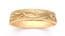 Vintage Bangle Eloxal Metal Scrolling Abstract Foliate Design Bracelet