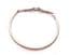 Vintage Bangle Sterling Silver And Blue Topaz Rennie Mackintosh Style Bracelet