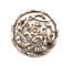 Vintage Brooch Silver Plated Ornate Floral Design Brooch