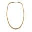 Vintage Cador Twisted Silver And Gold Plated Rope Chain Style Short Length Necklace