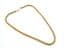 Vintage Cador Twisted Silver And Gold Plated Rope Chain Style Short Length Necklace
