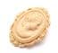 Vintage Celluloid Early Plastic Cameo Design Brooch