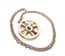 Vintage Celtic Scottish Cross Style Necklace With Faux Gemstones