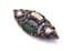 Vintage Celtic Scottish Style Brooch With Faux Gem Detailing And Triquetra Knot Work Detailing